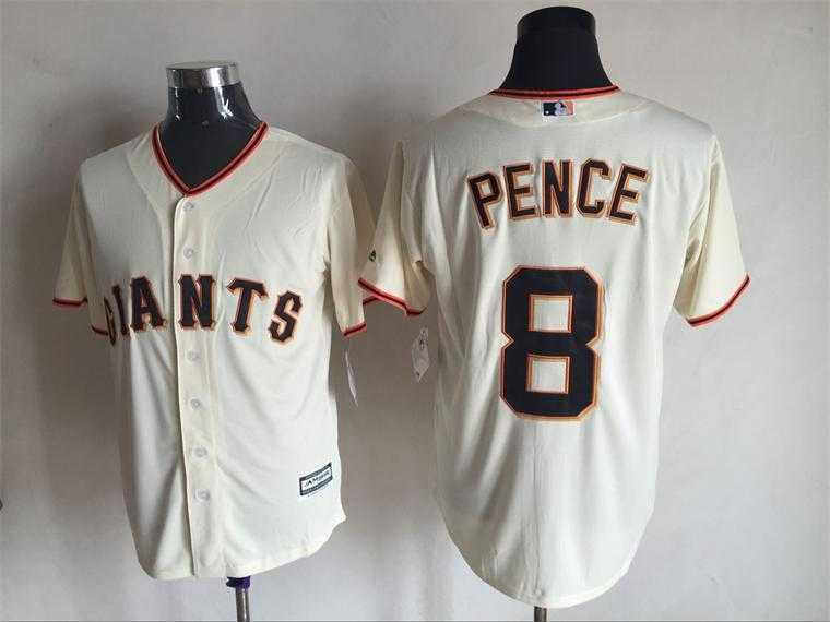 Majestic San Francisco Giants #8 Hunter Pence Cream Stitched Jersey,We sell and wholesale Majestic San Francisco Giants #8 Hunter Pence Cream Stitched Jersey on line form chian!